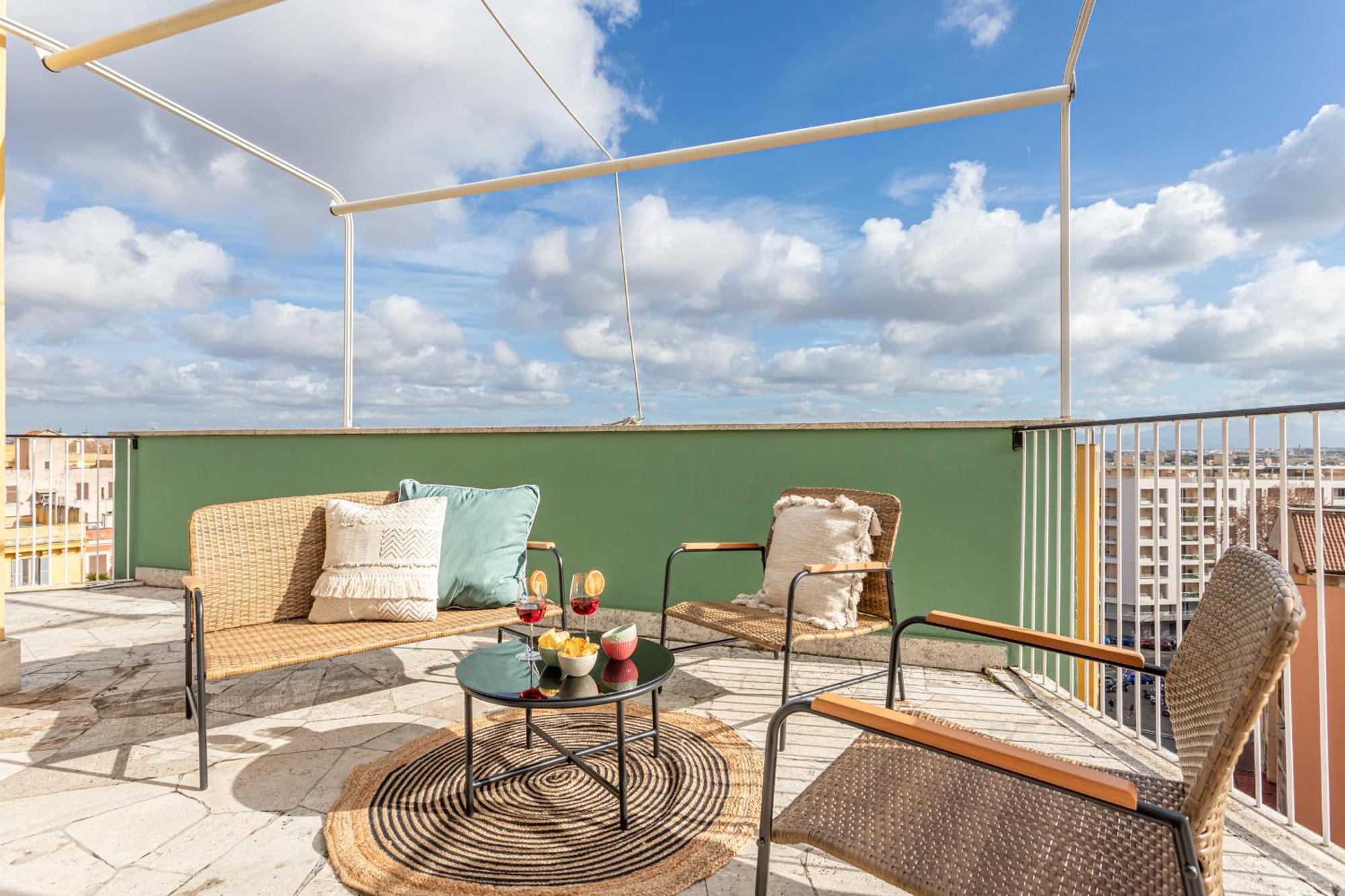Viola Penthouse With Rome Panoramic View 아파트 외부 사진